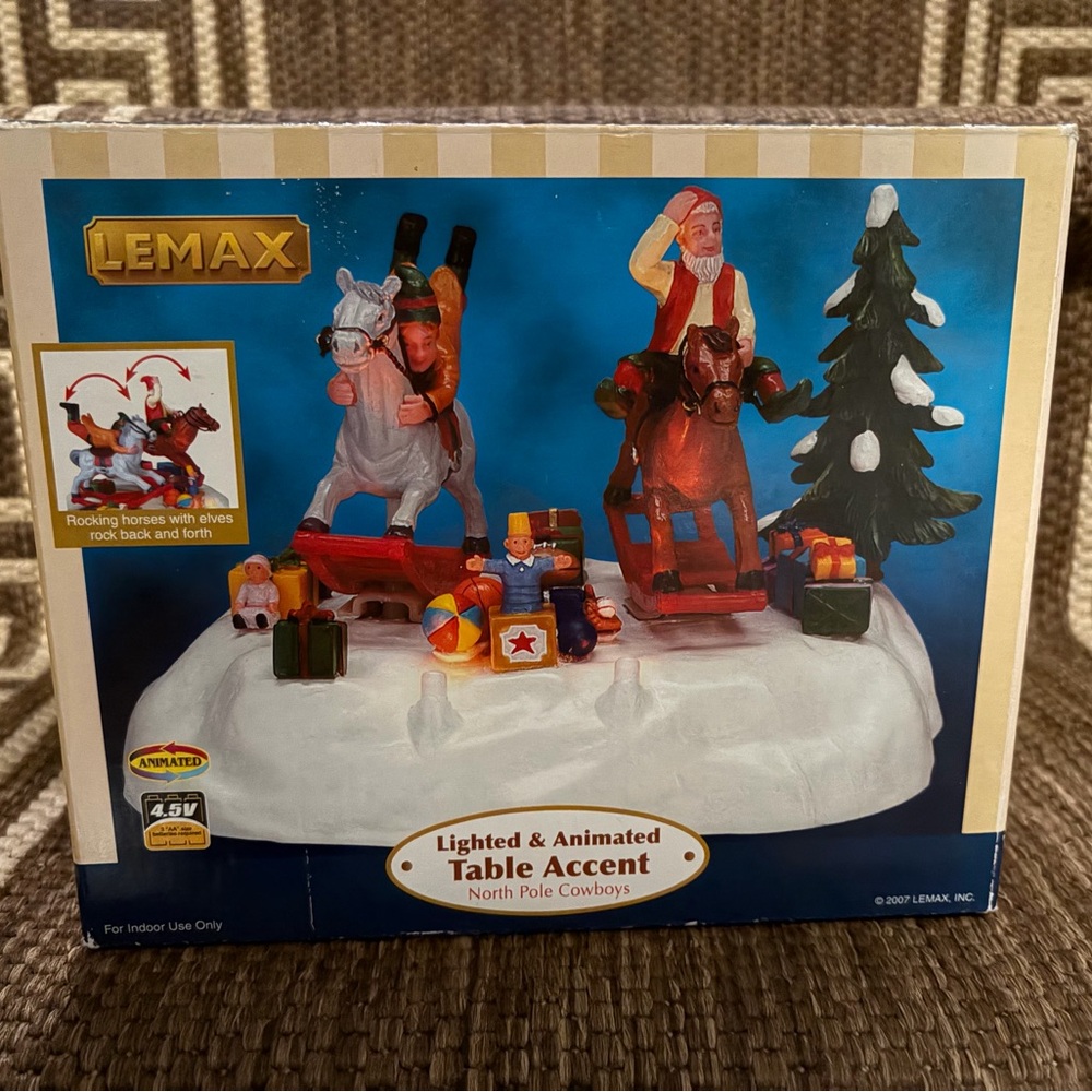 Lemax North Pole Cowboys